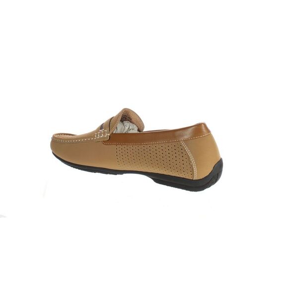 Stacy Adams Mens Brown Loafers Size 8.5 Medium (D, M) - Picture 3 of 4